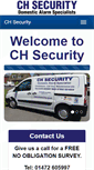 Mobile Screenshot of chsecurity.co.uk